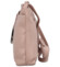 Dámská kožená crossbody kabelka růžová - Delami Eneta