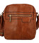 Elegantní pánská crossbody taška světle hnědá - Paolo bags Elvis