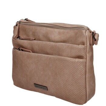 Dámská crossbody kabelka taupe - Enrico Benetti Lesiah