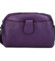 Dámská crossbody kabelka/taška tmavě fialová - Paolo bags Laura