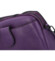 Dámská crossbody kabelka/taška tmavě fialová - Paolo bags Laura
