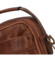 Trendy pánská crossbody taška s uchem tmavě hnědá - Paolo bags Marlin