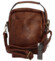 Trendy pánská crossbody taška s uchem tmavě hnědá - Paolo bags Marlin