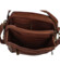 Trendy pánská crossbody taška s uchem tmavě hnědá - Paolo bags Marlin