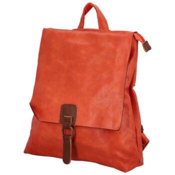 Dámský kabelko-batůžek oranžový - Coveri Belinda