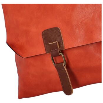 Dámský kabelko-batůžek oranžový - Coveri Belinda