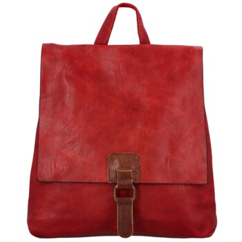 Dámský kabelko-batůžek červený - Coveri Belinda