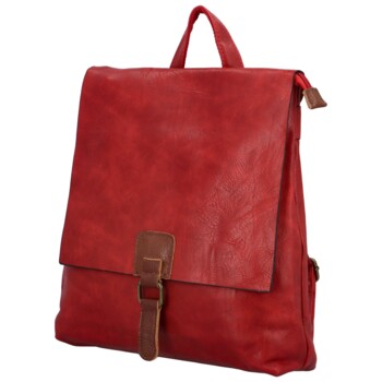 Dámský kabelko-batůžek červený - Coveri Belinda