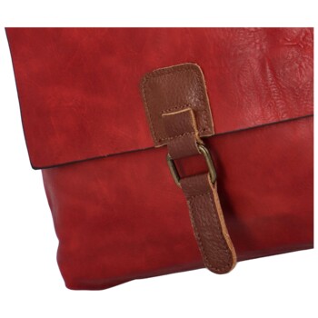 Dámský kabelko-batůžek červený - Coveri Belinda