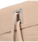 Dámská kožená crossbody kabelka světle růžová - ItalY Porta B