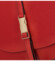 Dámská kožená crossbody kabelka červená - ItalY Neul