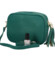 Dámská kožená crossbody kabelka tyrkysová -  ItalY Kriane G