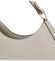 Dámská kožená kabelka světle šedá - Delami Vicki