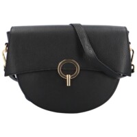 Dámská kožená crossbody černá - Delami Nora 