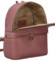 Dámský kožený batůžek růžový - Delami Debra