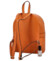 Dámský kožený batůžek oranžový - Delami Debra