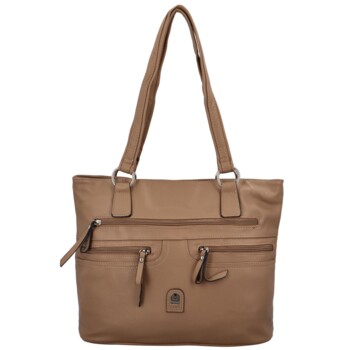 Dámská kabelka přes rameno béžová - Firenze Petrina