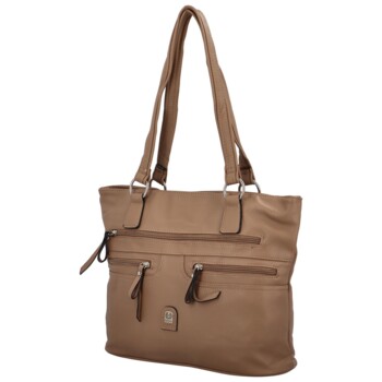 Dámská kabelka přes rameno béžová - Firenze Petrina