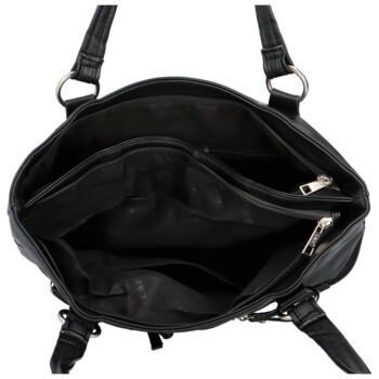 Dámská kabelka přes rameno černá - Firenze Petrina
