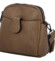 Dámská crossbody kabelka/taška zemitá hnědá - Paolo bags Sarah