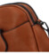 Dámská crossbody kabelka/taška hnědá - Paolo bags Sarah