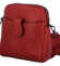 Dámská crossbody kabelka/taška červená - Paolo bags Sarah