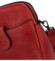 Dámská crossbody kabelka/taška červená - Paolo bags Sarah
