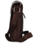 Pánská kožená crossbody taška černá - Greenwood Justwant