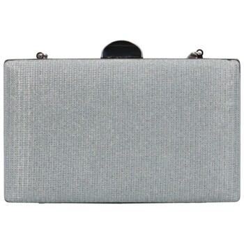 Elegantní dámské psaníčko stříbrné - MOON Coletta