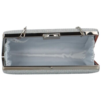 Elegantní dámské psaníčko stříbrné - MOON Coletta