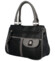 Dámská kabelka do ruky černo/šedá - Firenze Aryana Teea