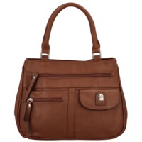 Dámská kabelka do ruky hnědá - Firenze Aryana Teea