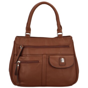 Dámská kabelka do ruky hnědá - Firenze Aryana Teea