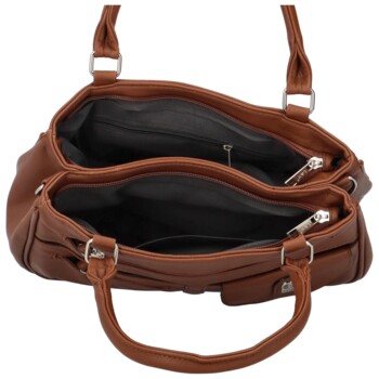 Dámská kabelka do ruky hnědá - Firenze Aryana Teea