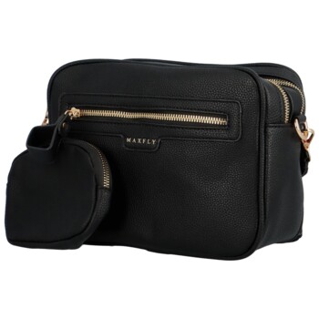 Dámská crossbody kabelka černá - MaxFly Ghassa