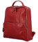 Dámský kožený batoh červený - Katana Anabell