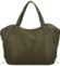 Dámská kabelka na rameno khaki - Paolo bags Wahidas