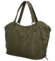 Dámská kabelka na rameno khaki - Paolo bags Wahidas