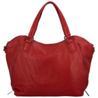 Dámská kabelka na rameno červená - Paolo bags Wahidas