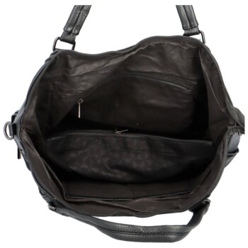 Dámská kabelka na rameno černá - Paolo bags Wahidas