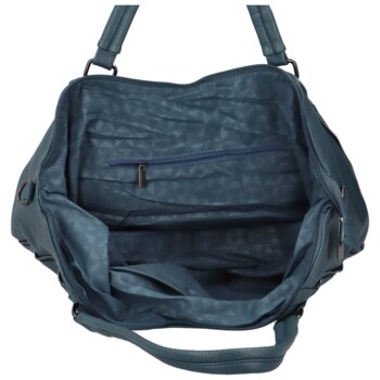 Dámská kabelka na rameno tmavě modrá - Paolo bags Wahidas