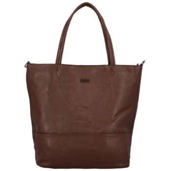 Velká dámská kabelka coffee - Coveri Milly