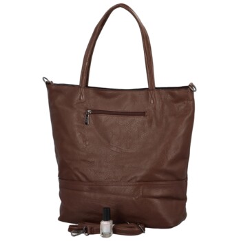 Velká dámská kabelka coffee - Coveri Milly