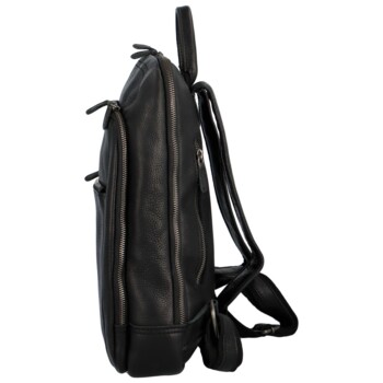 Kožený batoh černý - Delami Sleater