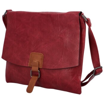 Dámská crossbody kabelka/taška červená - Coveri Asmare