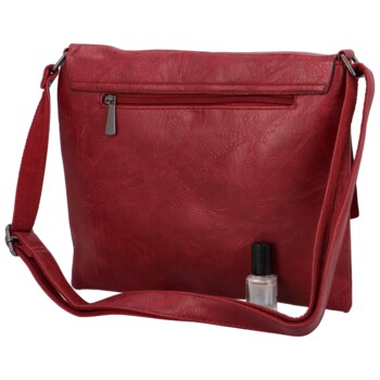 Dámská crossbody kabelka/taška červená - Coveri Asmare
