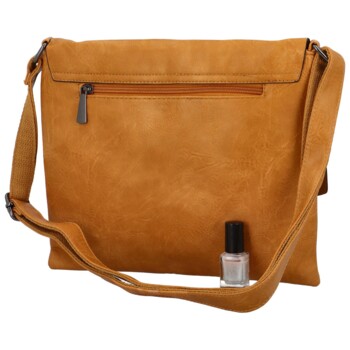 Dámská crossbody kabelka/taška žlutá - Coveri Asmare