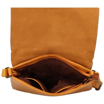 Dámská crossbody kabelka/taška žlutá - Coveri Asmare