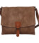 Dámská crossbody kabelka/taška zemitá hnědá - Coveri Asmare