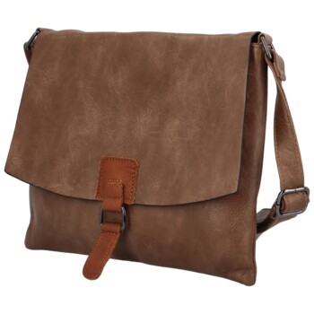 Dámská crossbody kabelka/taška zemitá hnědá - Coveri Asmare